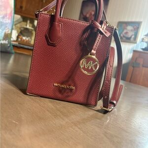 Michael Kors Burgundy Mini Bag